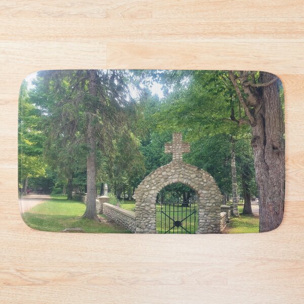 Item preview, Mackinac Island Catholic Cemetery, Michigan (2021) designed and sold by LoveFromMI.