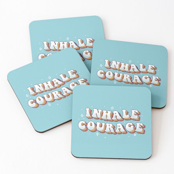 Item preview, Inhale Courage designed and sold by Tobe Fonseca®.