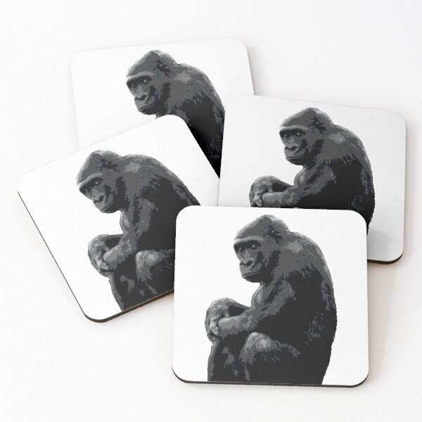Item preview, Gorilla - Pop Art Style & Posterized designed and sold by artisananimals.
