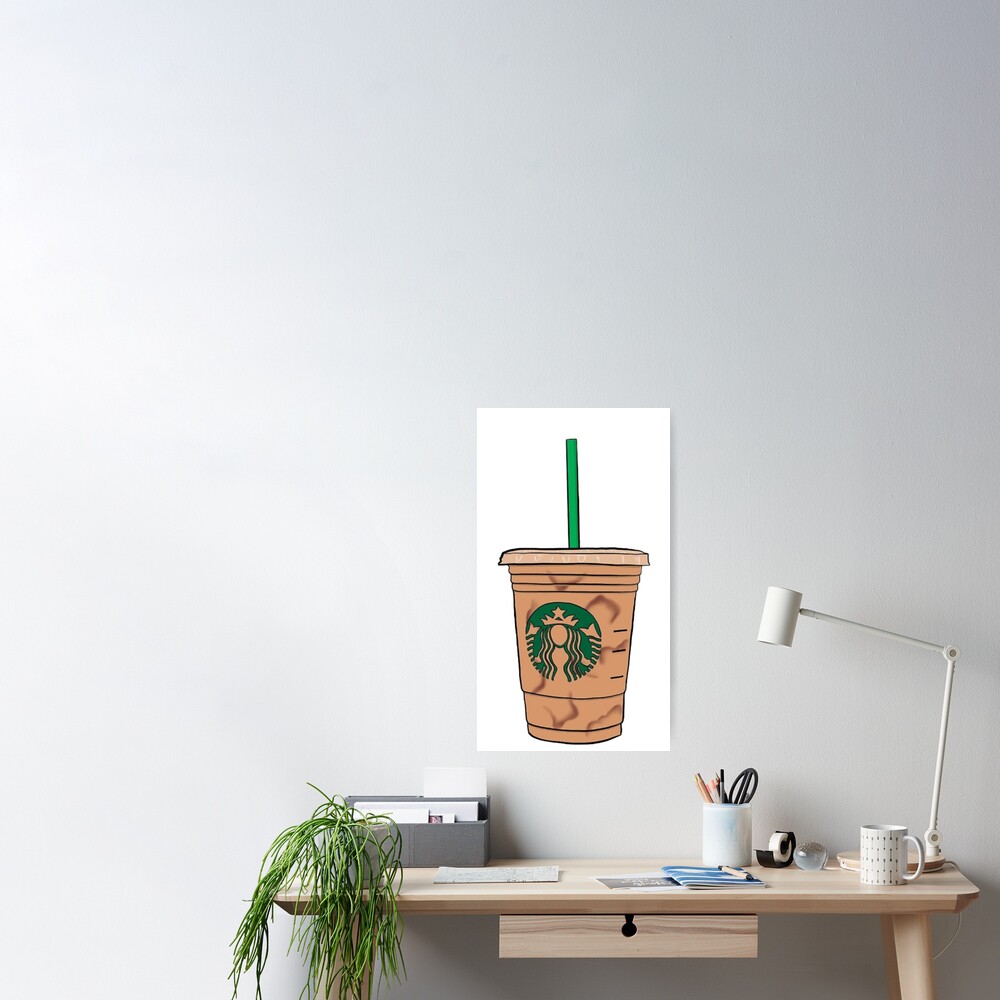 SB Iced Coffee Sticker for Sale by ARDEN Designs