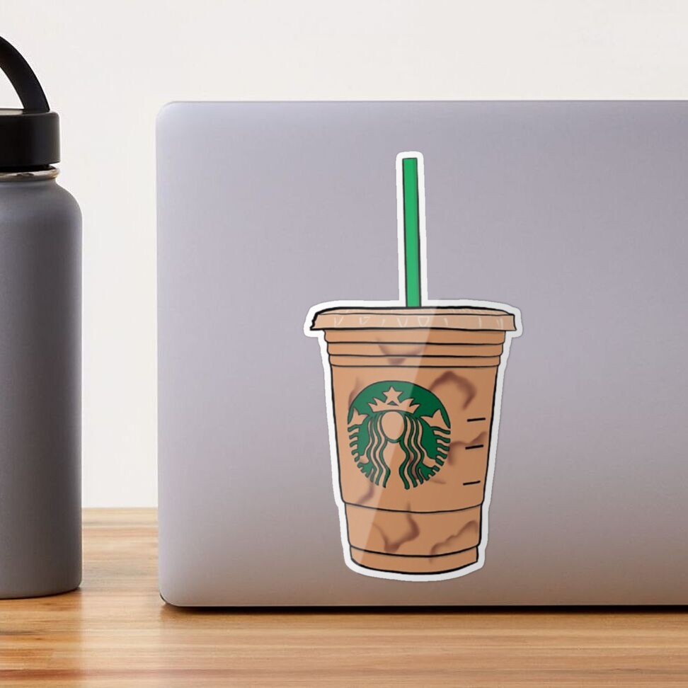 SB Iced Coffee Sticker for Sale by ARDEN Designs