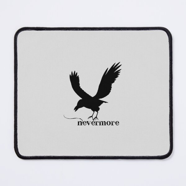 Item preview, Nevermore Raven Flying (Edgar Allan Poe) designed and sold by andmarstan.