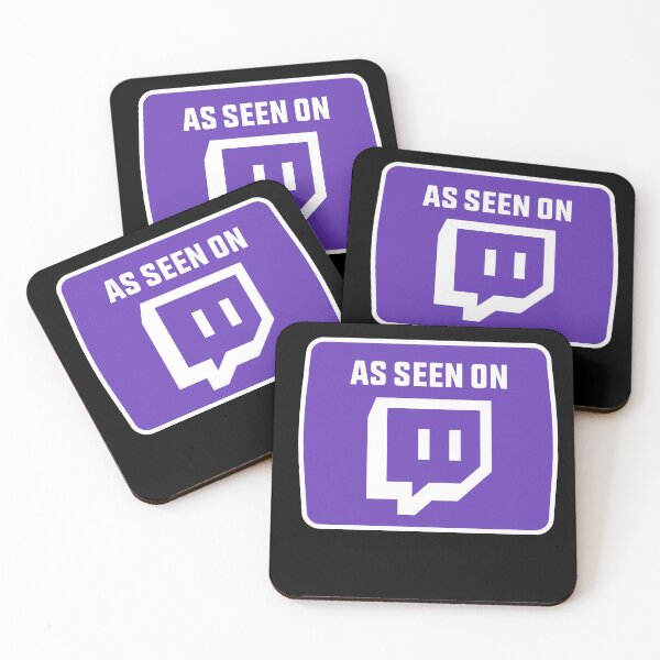 Item preview, As Seen On Twitch With Purple Color designed and sold by redblackline.