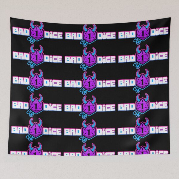 Item preview, Bad Dice Logo (Fairy Fart Purple) designed and sold by BAD-DiCE.
