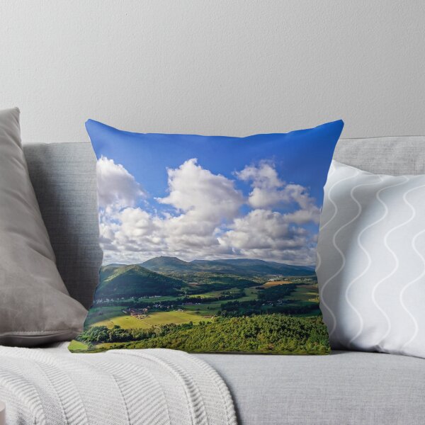 Item preview, Majestic overview to the beautiful valley from the top of the hill, Alsace, France designed and sold by Alexander Sorokopud.