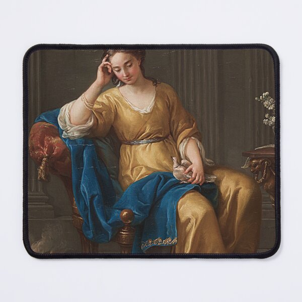 Item preview, Sweet melancholy | Vintage painting designed and sold by Petra Becker.