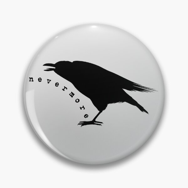 Item preview, Nevermore Raven Cawing (Edgar Allan Poe) designed and sold by andmarstan.