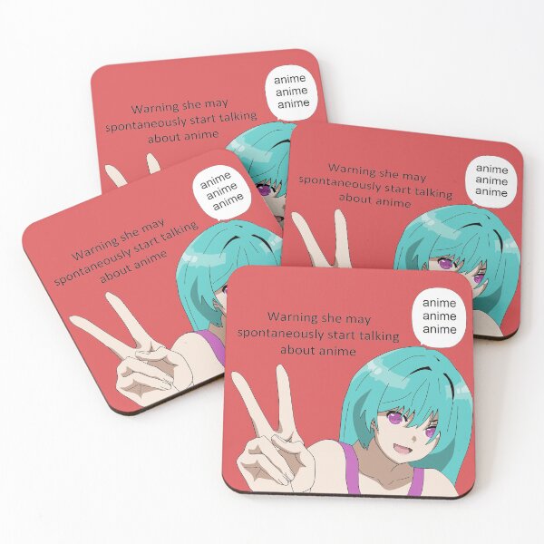 Item preview, Warning she may spontaneously start talking about anime designed and sold by brendanre.