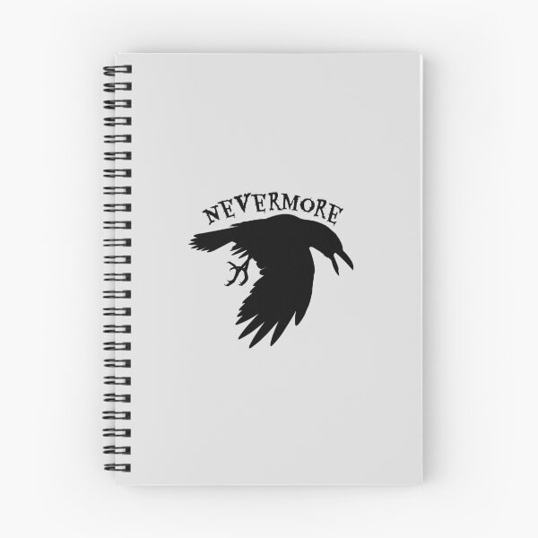 Item preview, Nevermore Raven Soaring (Edgar Allan Poe) designed and sold by andmarstan.