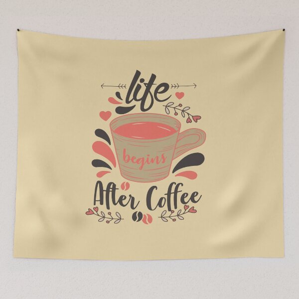 Item preview, Life begins after coffee designed and sold by JJ-store-.