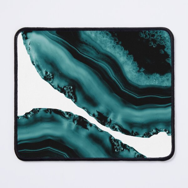 Item preview, Dark Turquoise Agate #1 #gem #decor #art designed and sold by Anita's & Bella's Art.