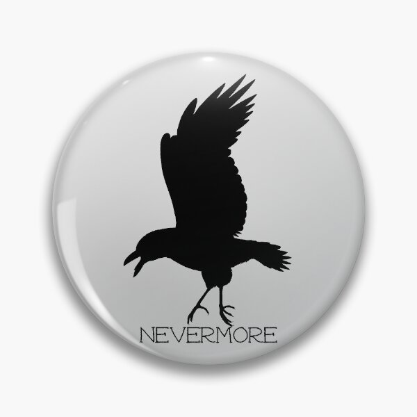 Item preview, Nevermore Raven Creeping (Edgar Allan Poe) designed and sold by andmarstan.