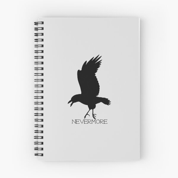 Item preview, Nevermore Raven Creeping (Edgar Allan Poe) designed and sold by andmarstan.