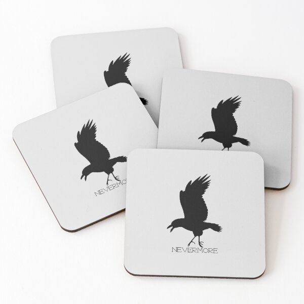 Item preview, Nevermore Raven Creeping (Edgar Allan Poe) designed and sold by andmarstan.