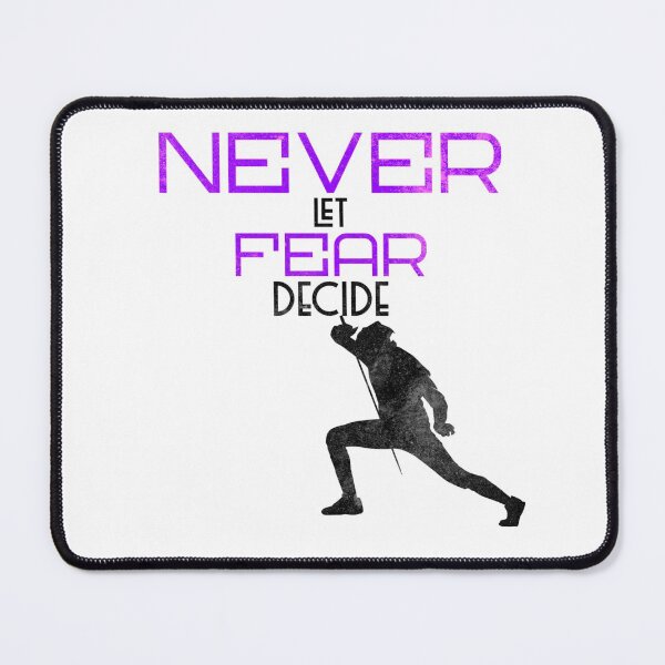 Item preview, NEVER LET FEAR DECIDE designed and sold by Ethos Bubbles.