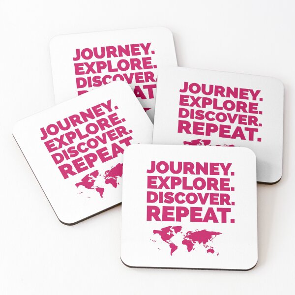 Item preview, Journey. Explore. Discover. Repeat. designed and sold by Tropical Blood.