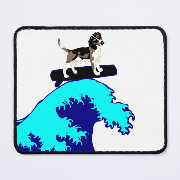 Item preview, Dog Riding a surfboard designed and sold by The-Fantasy.