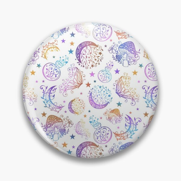 Item preview, Mystical Magic Wicca Fairytale Halloween Pattern designed and sold by Gsallicat.