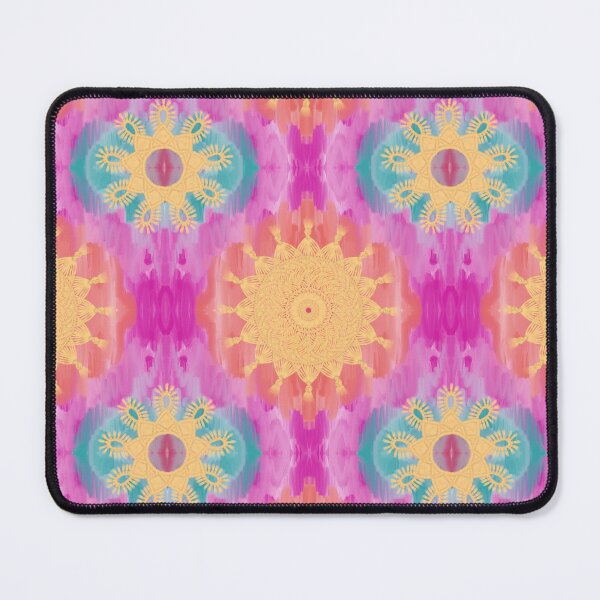 Item preview, Makrame Mandala pattern pink designed and sold by onemandalaaday.