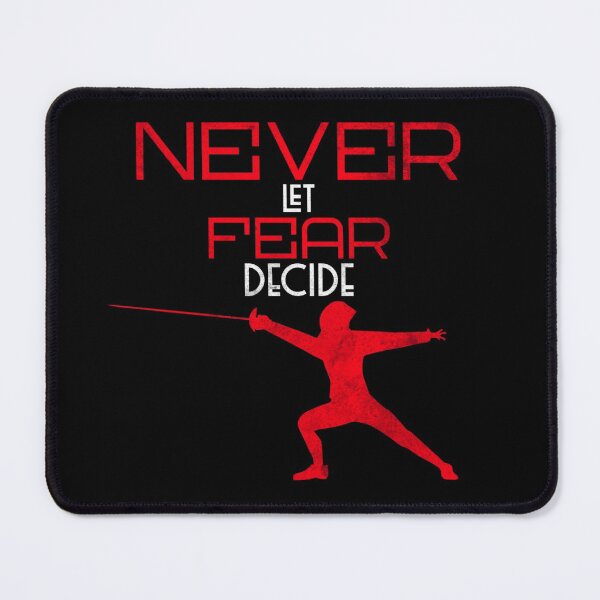 Item preview, NEVER LET FEAR DECIDE designed and sold by Ethos Bubbles.