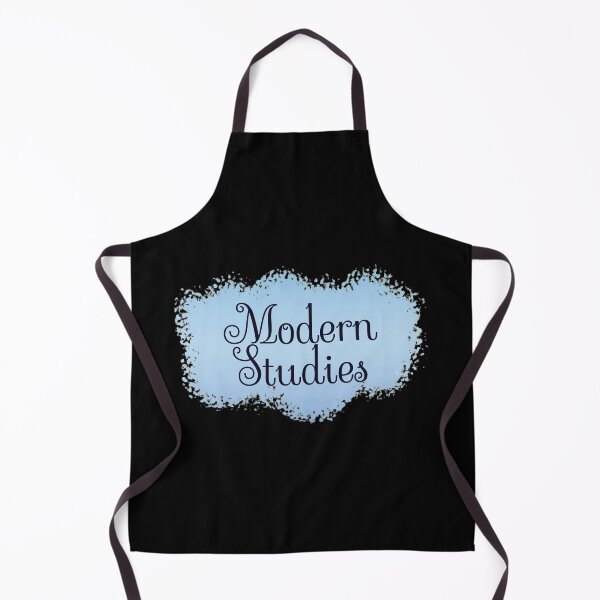 Item preview, Modern Studies School Subject Label - blue black designed and sold by IrinchiDE.
