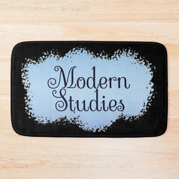 Item preview, Modern Studies School Subject Label - blue black designed and sold by IrinchiDE.