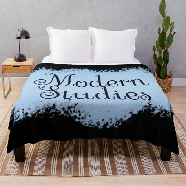Item preview, Modern Studies School Subject Label - blue black designed and sold by IrinchiDE.