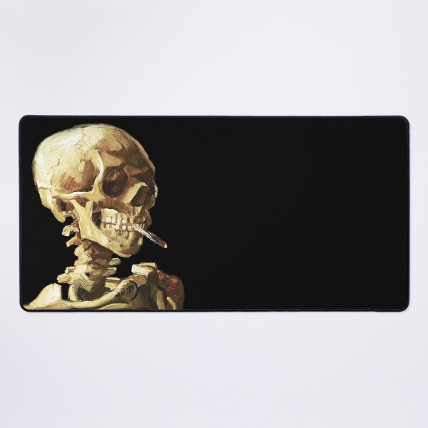 Item preview, Vincent Van Gogh - Skull of a Skeleton with Burning Cigarette designed and sold by ind3finite.