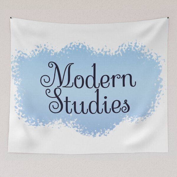Item preview, Modern Studies School Subject Label - white designed and sold by IrinchiDE.