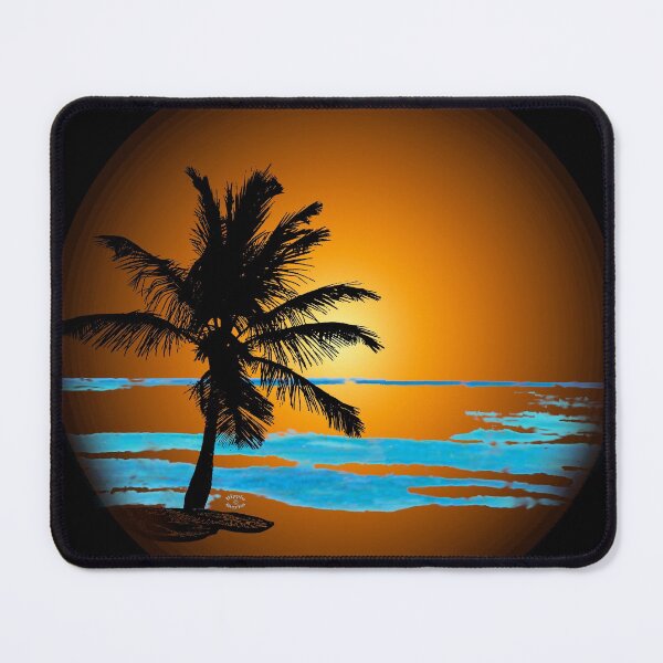 Item preview, Dark Beach Firey Sunrise by Orikall designed and sold by HippieWorks.