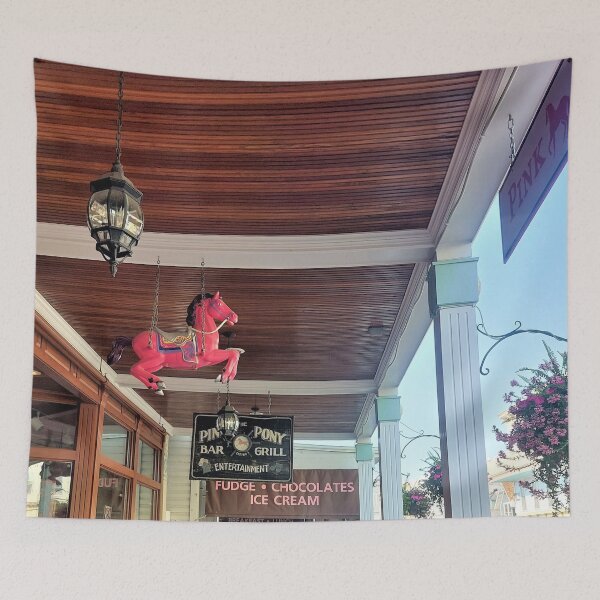 Item preview, The Pink Pony, Mackinac Island, MI (2021) designed and sold by LoveFromMI.
