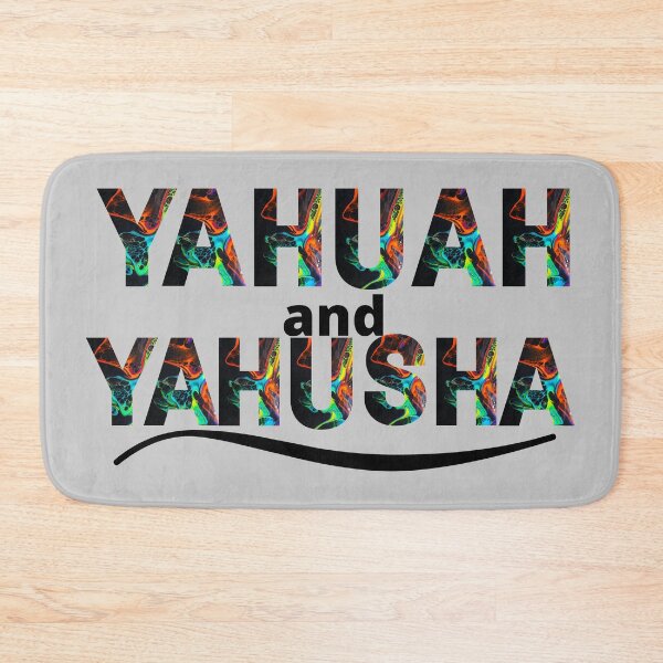 Item preview, Yahuah and Yahusha (black multi) designed and sold by DaughterofYah.