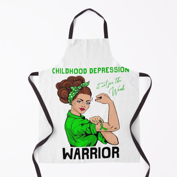 Item preview, CHILDHOOD DEPRESSION Warrior It's Not For The Weak designed and sold by largellie.