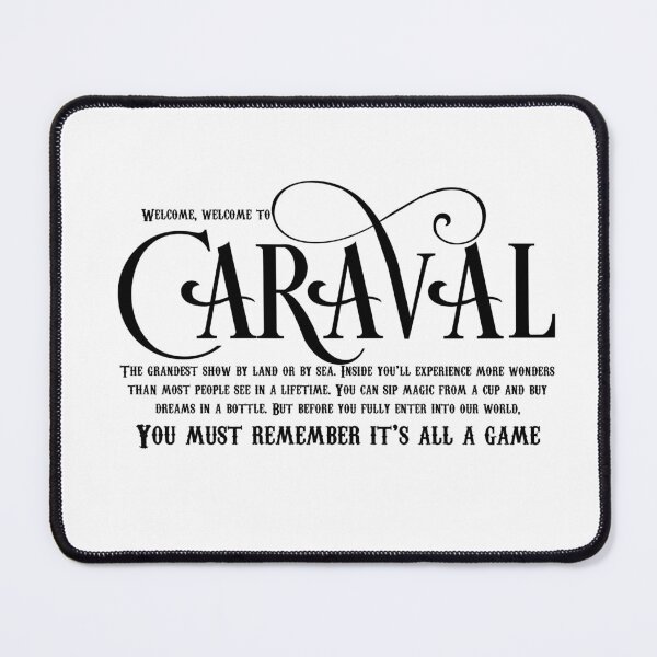 Item preview, Welcome to Caraval designed and sold by doodlesbyCara.