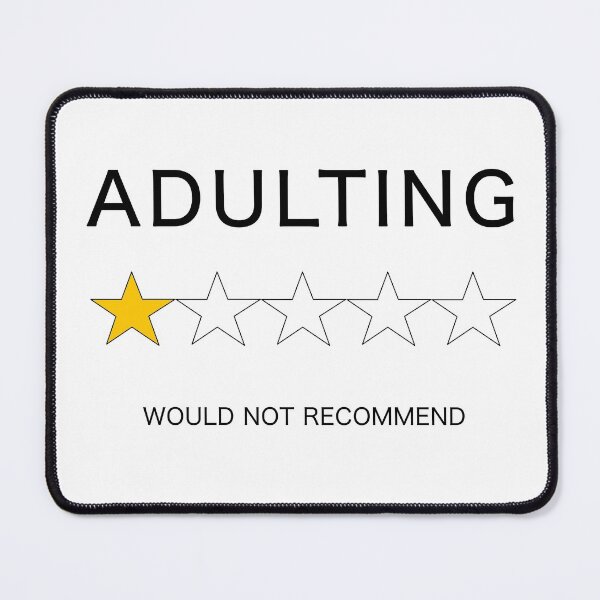 Item preview, Adulting Would Not Recommend designed and sold by SemDesigns1.