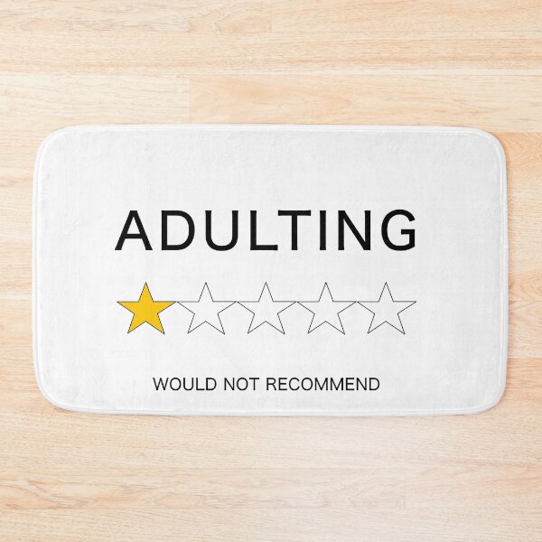Item preview, Adulting Would Not Recommend designed and sold by SemDesigns1.