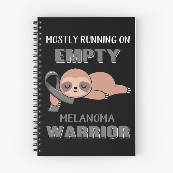 Item preview, Mostly Running On Empty Melanoma Warrior designed and sold by Brad-FI.