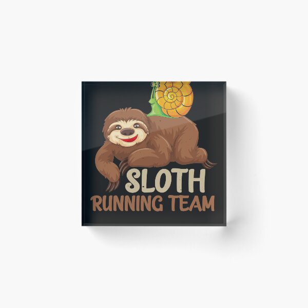 Item preview, Sloth Running Team Hilarious Animal Run Runner Running designed and sold by fantasyy.