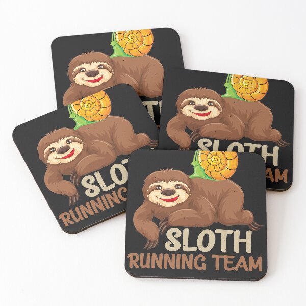 Item preview, Sloth Running Team Hilarious Animal Run Runner Running designed and sold by fantasyy.