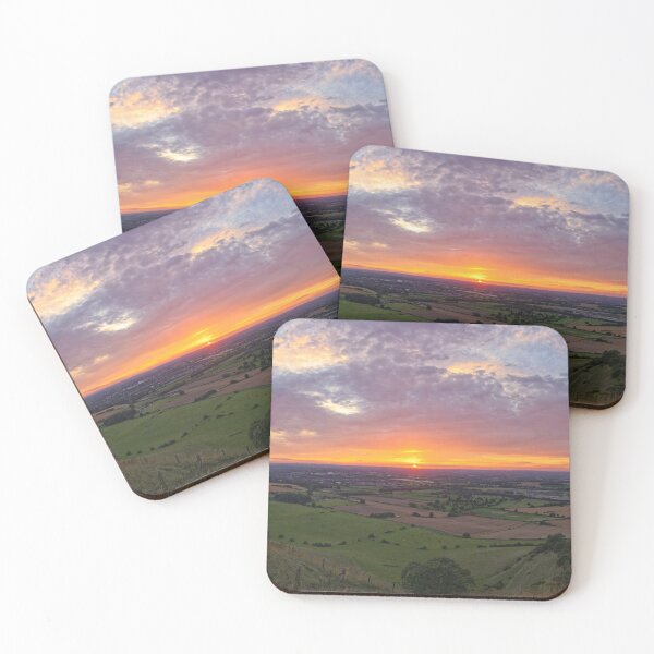 Item preview, Sunset at Westbury White Horse panoramic designed and sold by duncan1980uk.