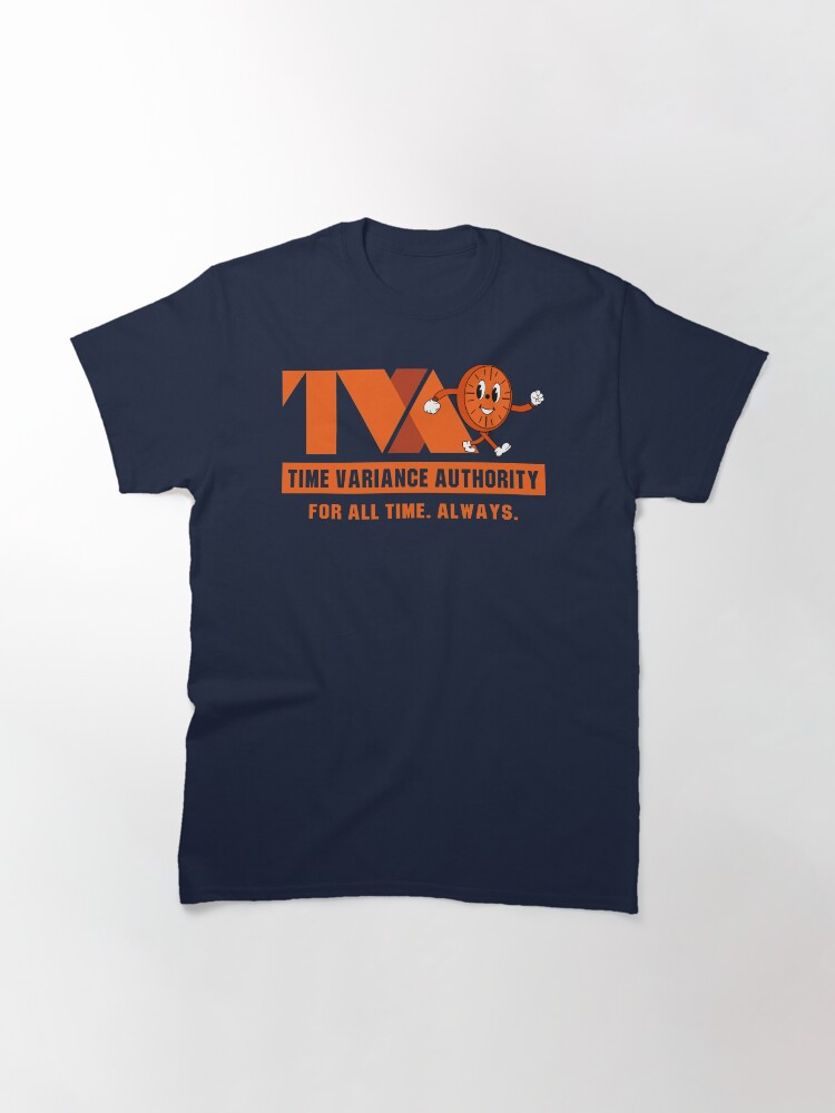 Thumbnail 3 of 7, Classic T-Shirt, TVA Time Variance Authority Miss Minutes designed and sold by alhern67.