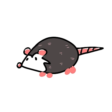 Artwork thumbnail, lil possum guy by RaspberryRhen