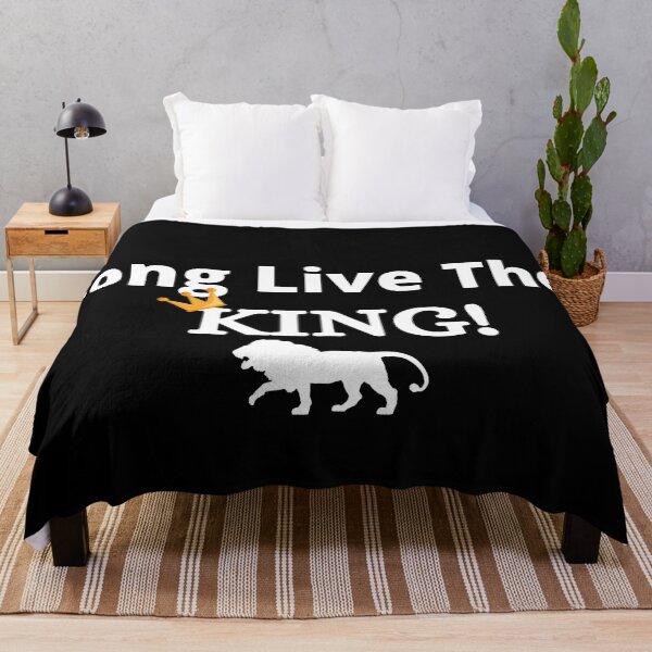 Item preview, Long Live The King of Israel with Crown and Lion designed and sold by DaughterofYah.