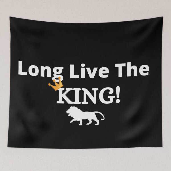 Item preview, Long Live The King of Israel with Crown and Lion designed and sold by DaughterofYah.