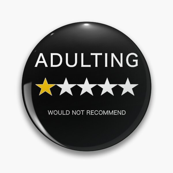 Item preview, Adulting Would Not Recommend designed and sold by SemDesigns1.