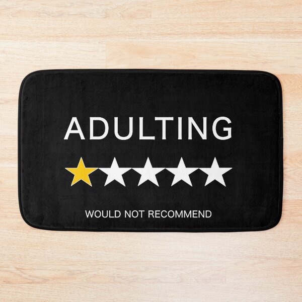 Item preview, Adulting Would Not Recommend designed and sold by SemDesigns1.
