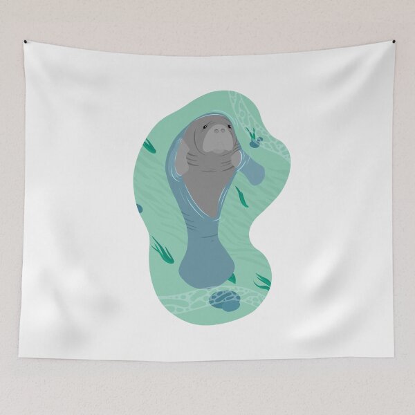 Item preview, Manatee swimming designed and sold by Carlos-art-shop.