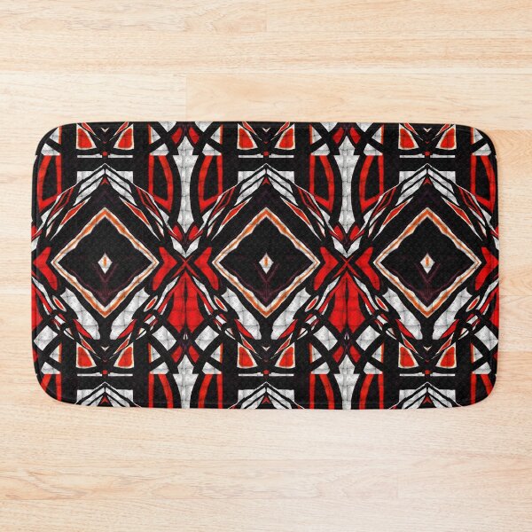 Item preview, African symmetrical psychedelia pattern wax cloth design designed and sold by Tony Cisse.