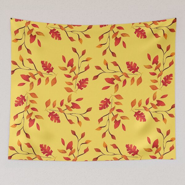 Item preview, Autumn Leaves Pattern, Fall Colors Pattern Design designed and sold by Auntieck.