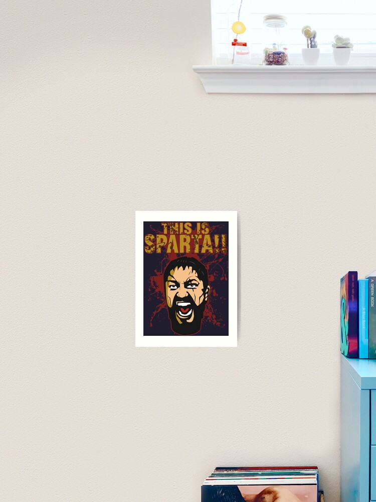 This is Sparta Poster by thesircurly